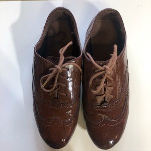 Brown Leather Oxford shoes